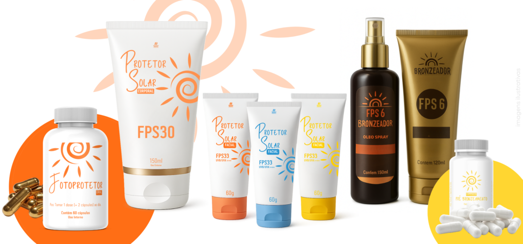 Linha verão Farmácia Biguaçu
